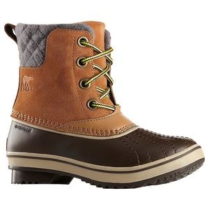 New Sorel Boys SLIMPACK II LACE WATERPROOF BOOTS size 5